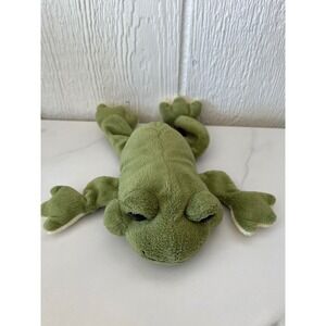 The Bearington Collection Plush Green‎ Frog Stuffed Animal Toy